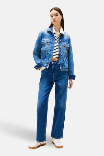 Jeans straight dark blue denim - TOMMY JEANS