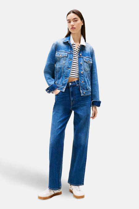 Jeans straight dark blue denim - TOMMY JEANS