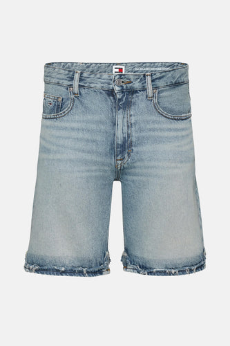 Short - light blue denim