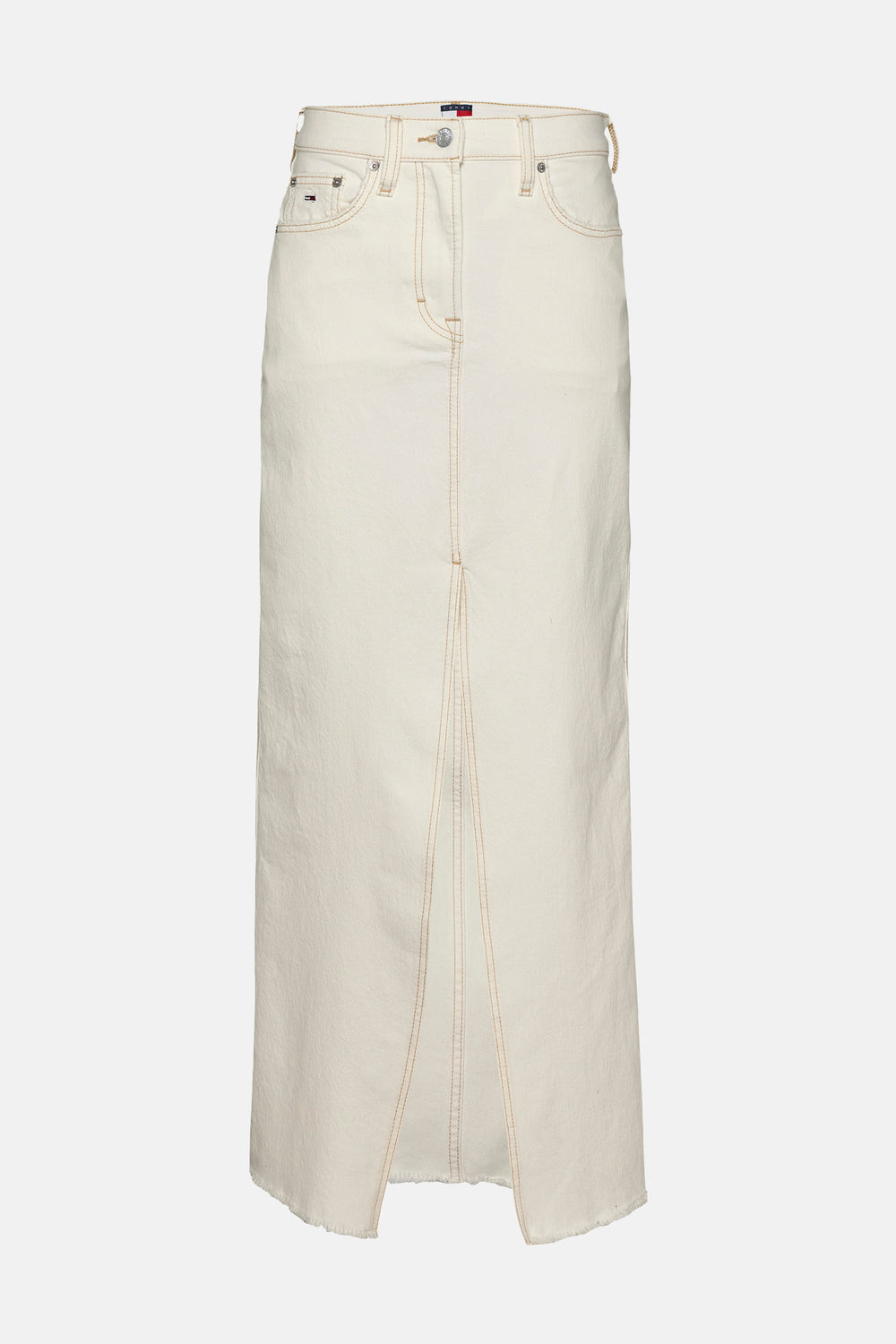 Rok (lang) White denim - TOMMY JEANS