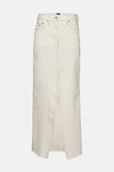 Rok (lang) White denim - TOMMY JEANS