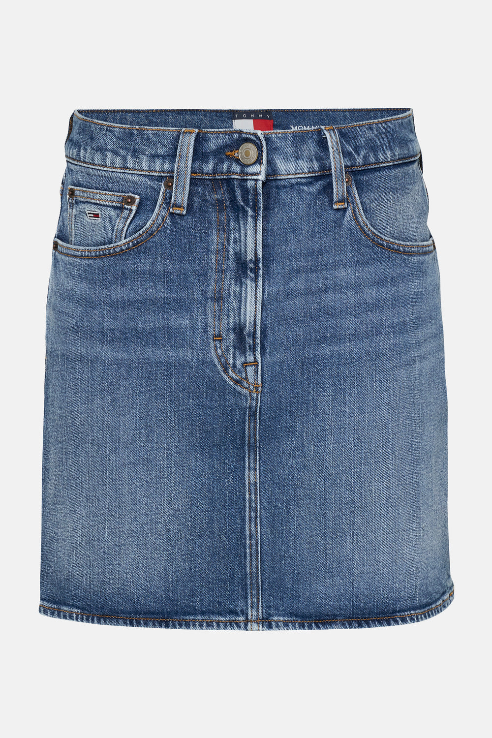 Rok (kort) Mid blue denim - TOMMY JEANS