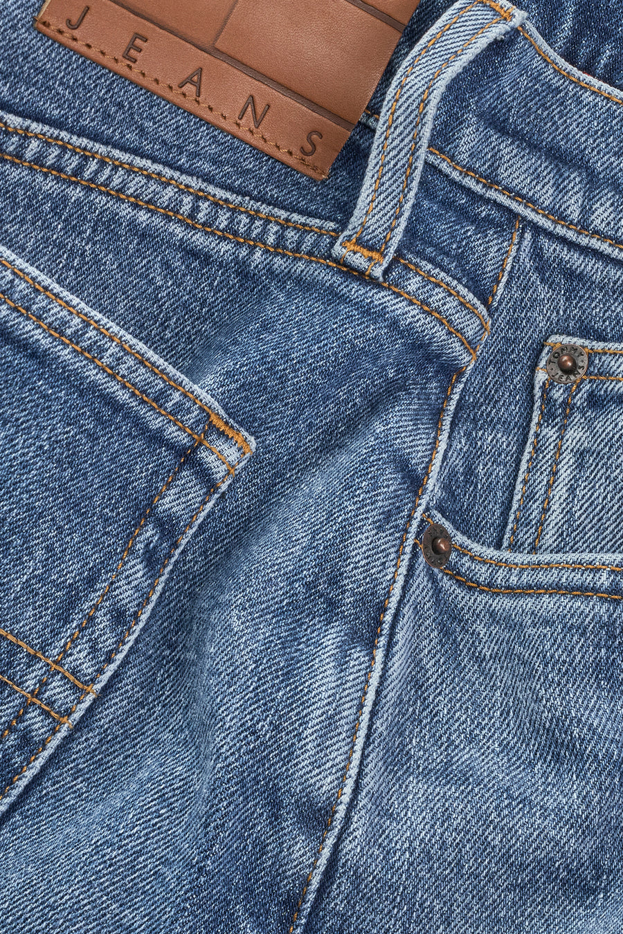 Jupe courte - mid blue denim