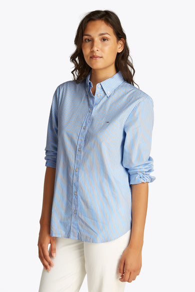 Chemise à manches longues - bleu
