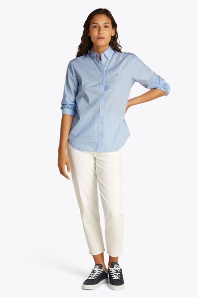 Chemise à manches longues - bleu