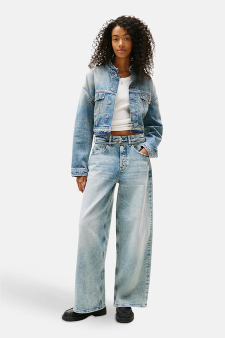 Jeans wide light blue denim - TOMMY JEANS
