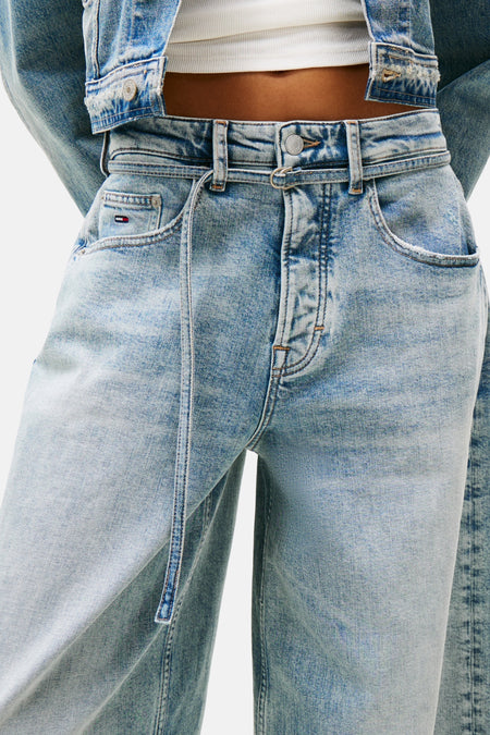 Jeans wide light blue denim - TOMMY JEANS