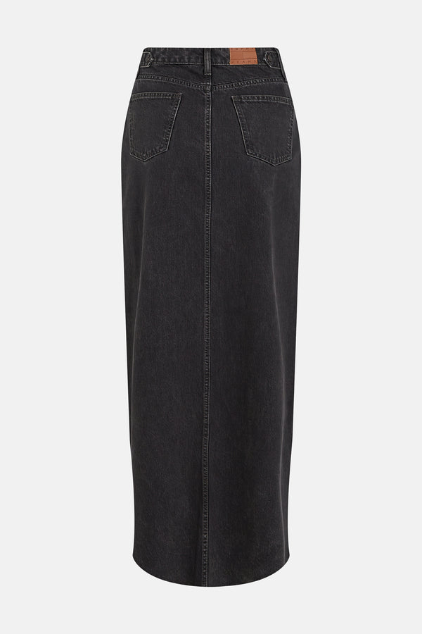 Rok (lang) Black denim - TOMMY JEANS