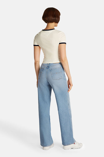 Jeans wide light blue denim - TOMMY JEANS - TOMMY JEANS