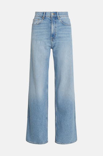 Wijde jeans van lichtblauw denim van Tommy Jeans, met rechte pijpen en klassieke taille.
