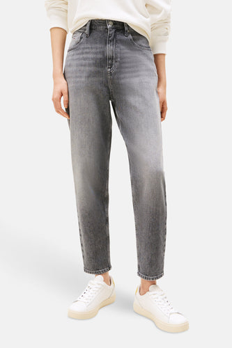 Mom Jeans mid grey denim - TOMMY JEANS - TOMMY JEANS