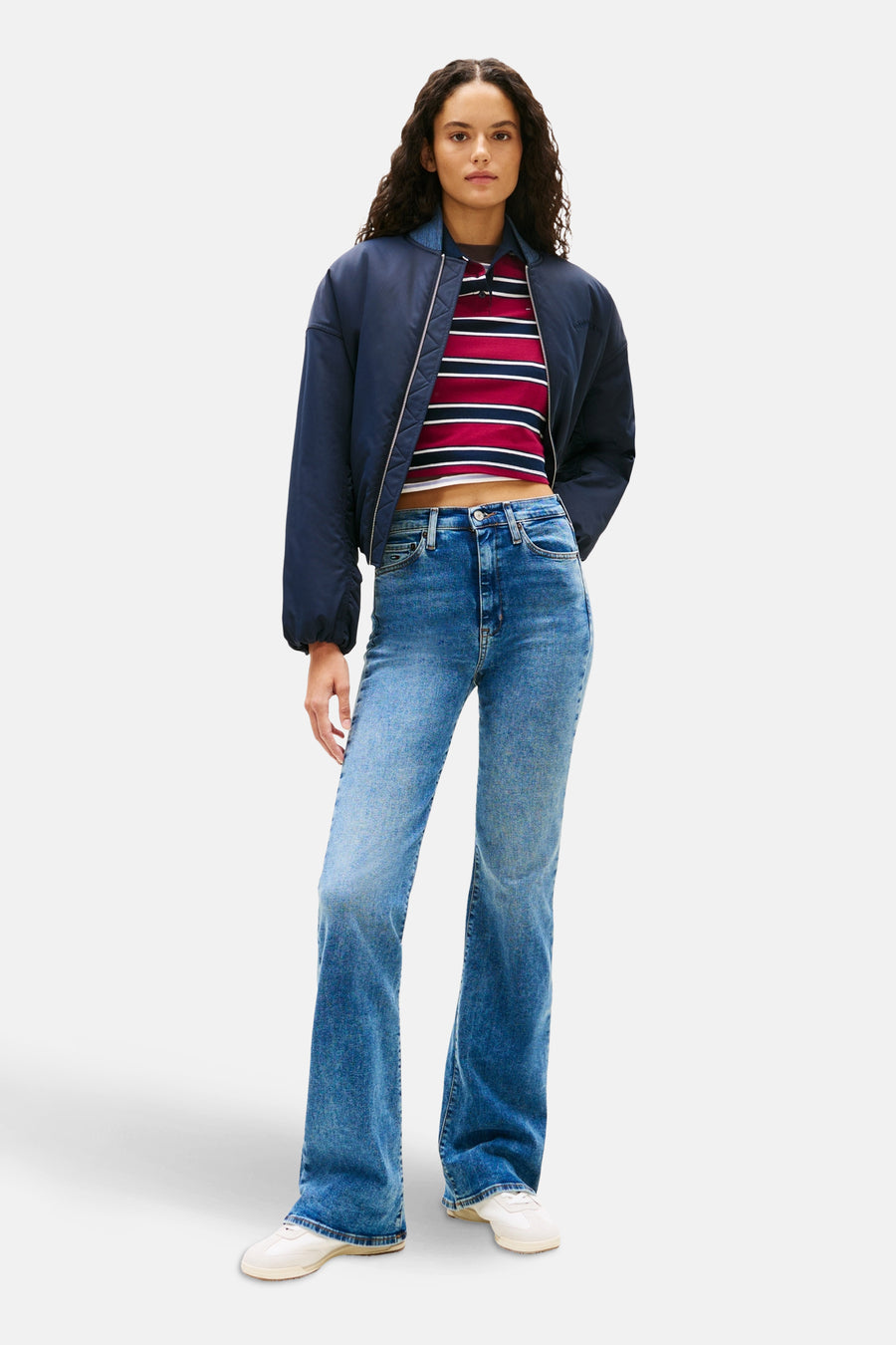 Jeans flared mid blue denim - TOMMY JEANS - TOMMY JEANS