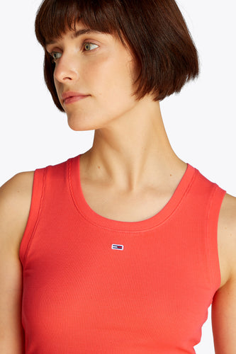 T-shirt met korte mouwen - oranje - TOMMY JEANS