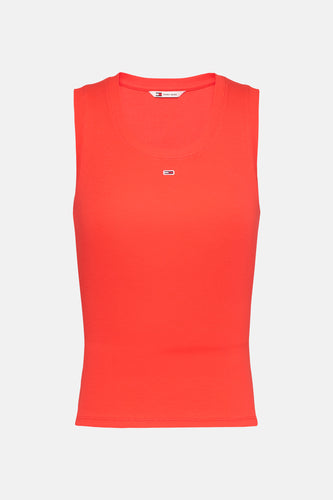 T-shirt met korte mouwen - oranje - TOMMY JEANS