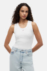 T-shirt met korte mouwen - ecru