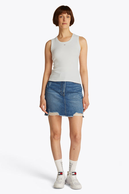 Top (korte mouwen) Ecru - TOMMY JEANS