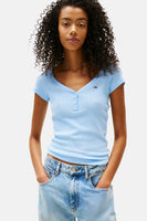 T-shirt met korte mouwen - blauw