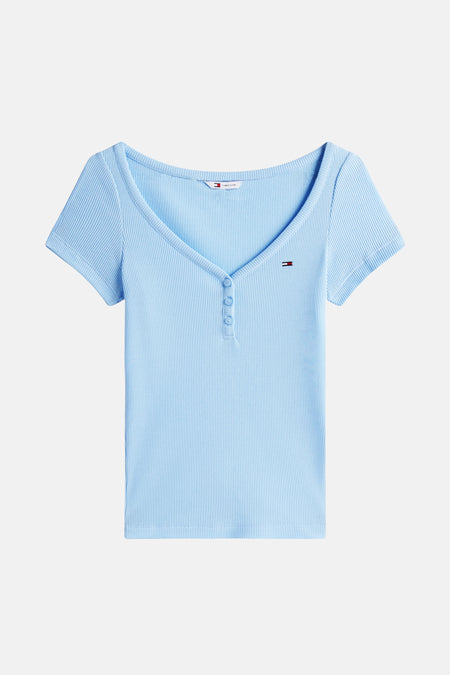 Top (korte mouwen) blauw - TOMMY JEANS