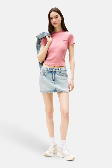 Top (korte mouwen) Roze - TOMMY JEANS