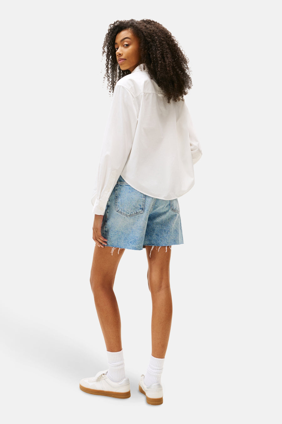 Chemise à manches longues - Blanc - TOMMY JEANS