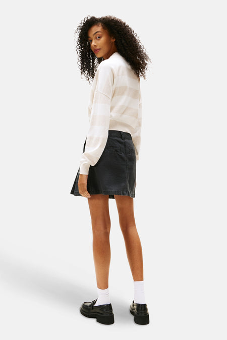 Jupe courte Noir - TOMMY JEANS