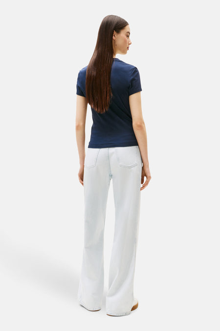 T-shirt met korte mouwen - blauw