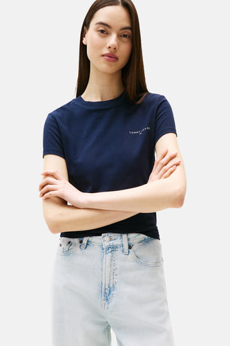 T-shirt à manches courtes - bleu - TOMMY JEANS