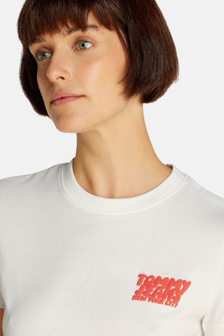 Top (korte mouwen) Wit - TOMMY JEANS