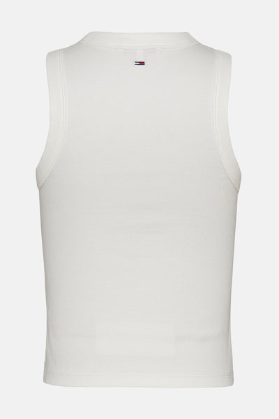 Top (zonder mouwen) Wit - TOMMY JEANS