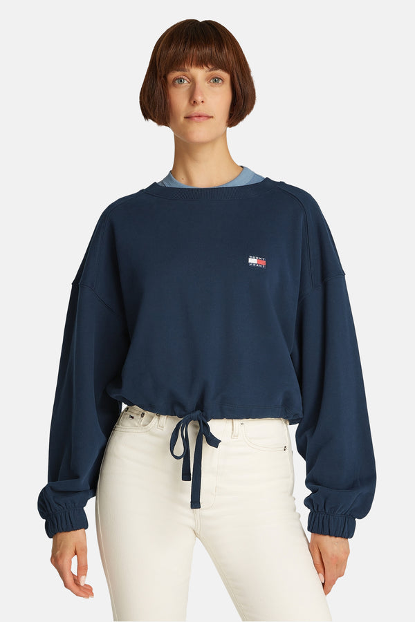 Sweater met ronde hals Blauw - TOMMY JEANS