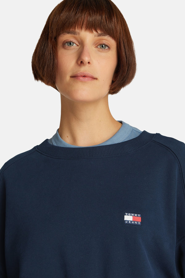 Sweater met ronde hals Blauw - TOMMY JEANS