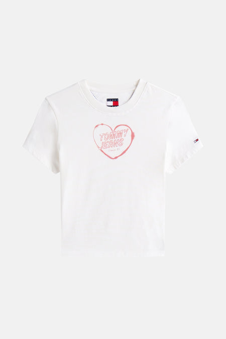 T-shirt met korte mouwen - wit