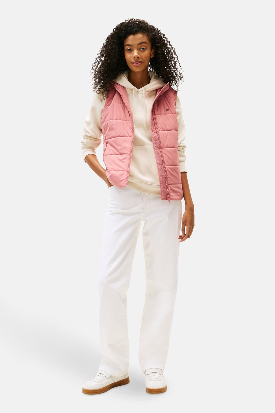Veste sans manches - rose - TOMMY JEANS