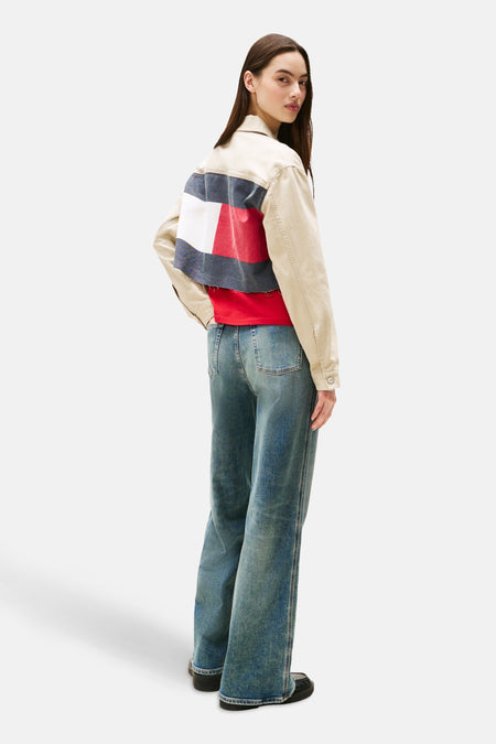 Veste courte Beige - TOMMY JEANS