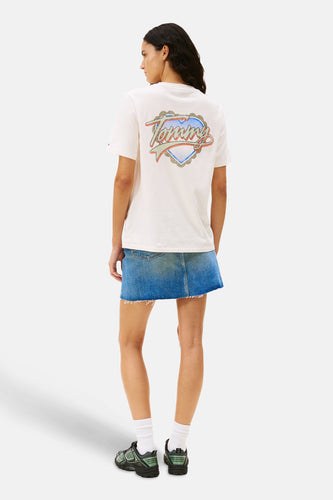 T-shirt met korte mouwen - Wit - TOMMY JEANS