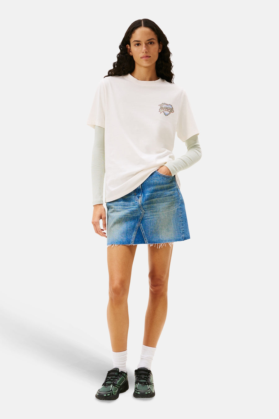 T-shirt met korte mouwen - Wit - TOMMY JEANS