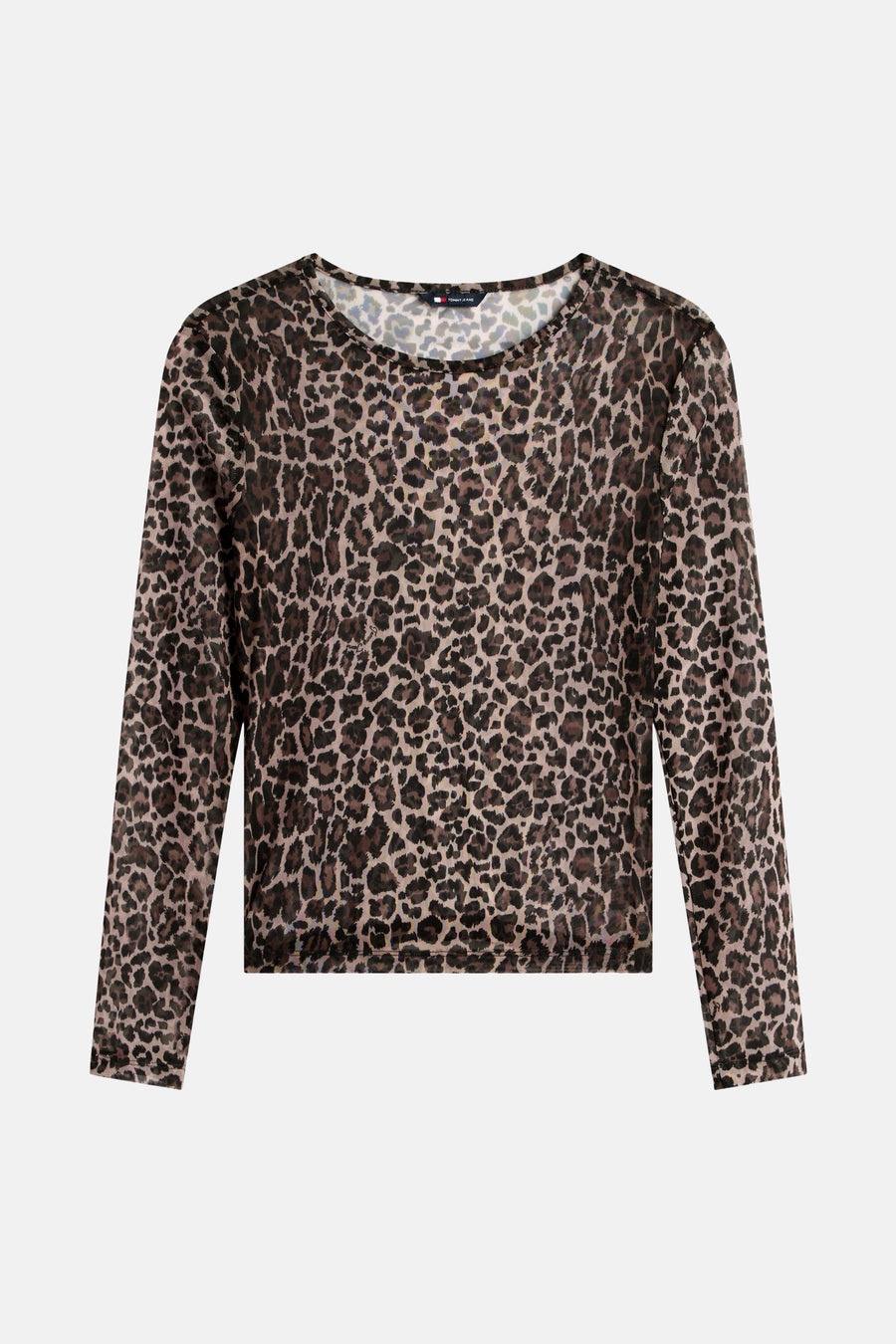 T-shirt met lange mouwen - bruin - TOMMY JEANS