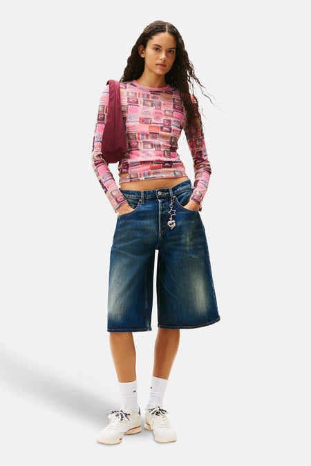 T-shirt met lange mouwen - Multicolor