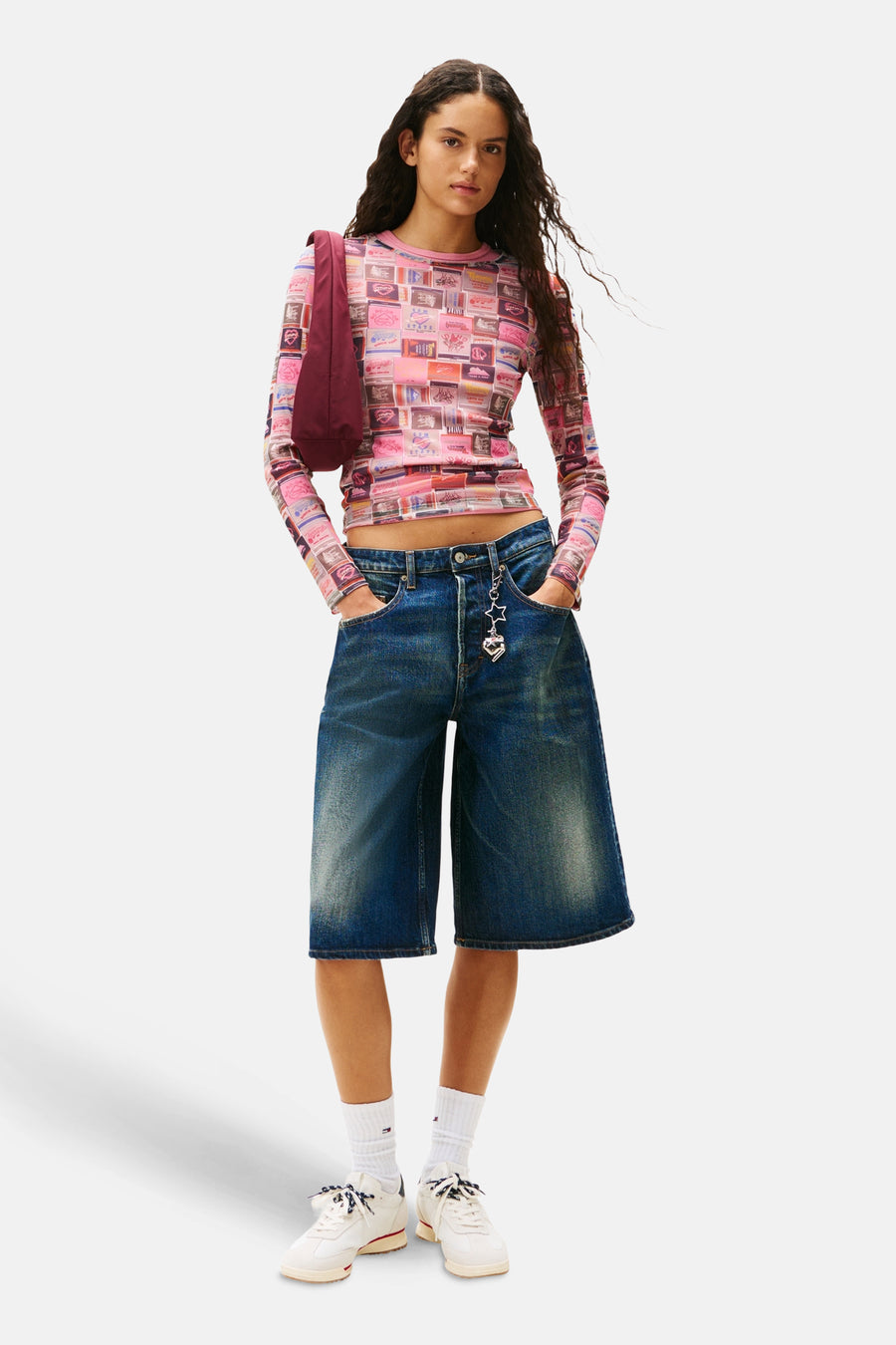 T-shirt met lange mouwen - Multicolor - TOMMY JEANS