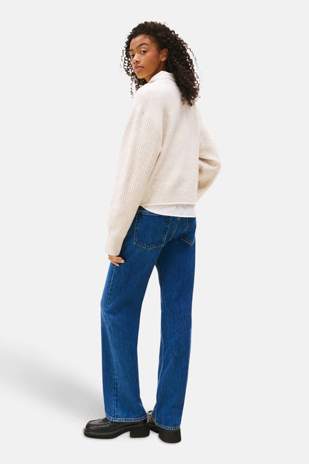 Pull col O Écru - TOMMY JEANS