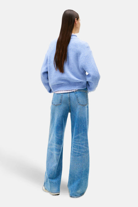 Pull col O Bleu - TOMMY JEANS