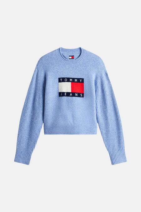 Pull col O Bleu - TOMMY JEANS