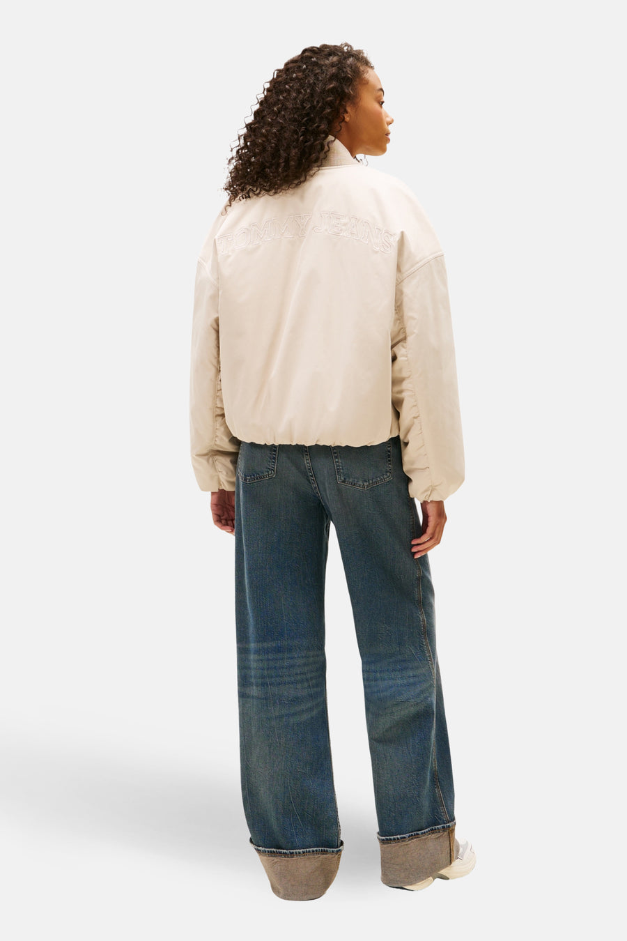 Korte jas beige - TOMMY JEANS - TOMMY JEANS - 2