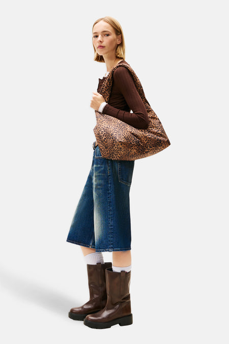 Short - dark blue denim