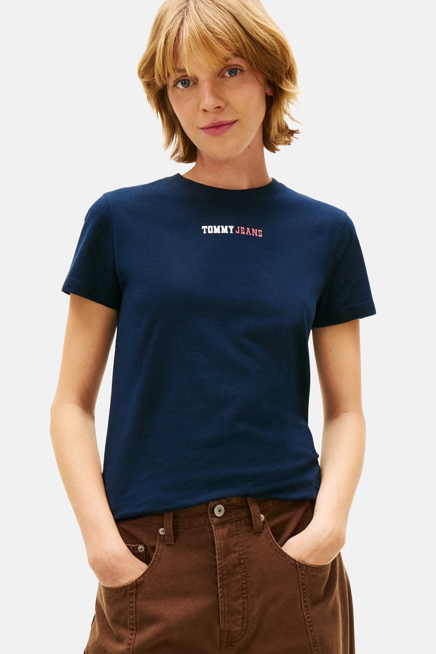 Top (korte mouwen) blauw - TOMMY JEANS