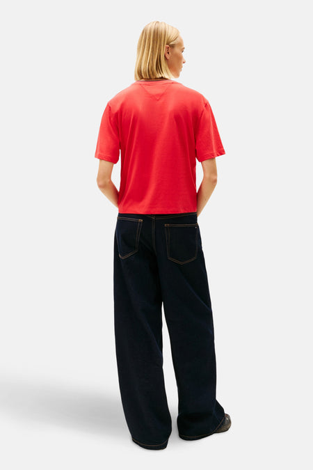 T-shirt met korte mouwen - rood