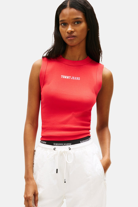 Top (zonder mouwen) rood - TOMMY JEANS
