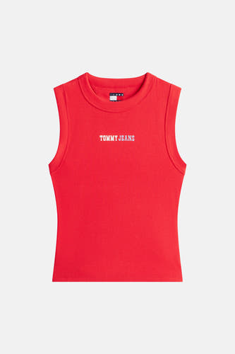 Top (zonder mouwen) rood - TOMMY JEANS