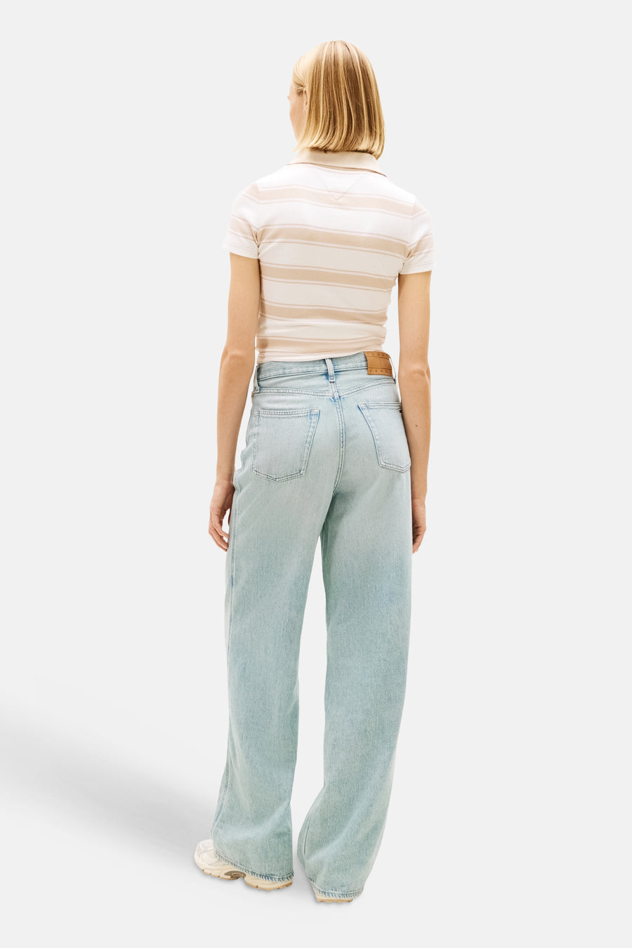 Jeans wide light blue denim - TOMMY JEANS