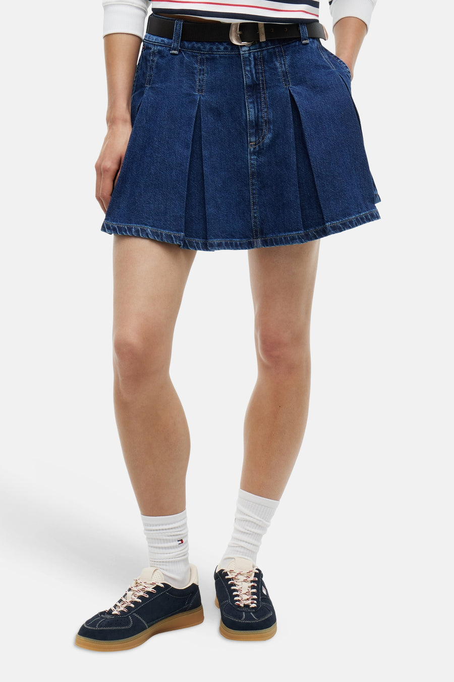 Rokken mid blue denim - TOMMY JEANS